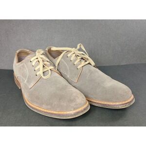 J. Murphy Men's Suede Oxford Dress Shoes Tan Size 9M GUC